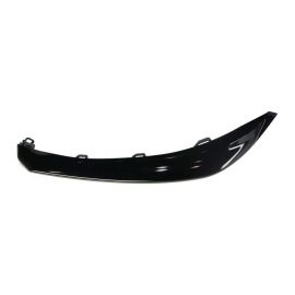 Front Bumper Moulding Lower Outer Painted Black - RH