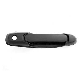 Front Door Handle Assembly Outside Smooth Black - RH