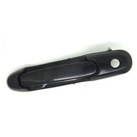 Front Door Handle Assembly Outside Smooth Black - LH