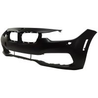  Front Bumper Primed Luxury w/ Washer