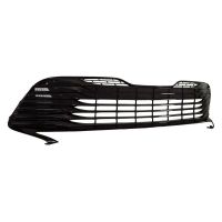  Front Bumper Grille Painted Silver/Black