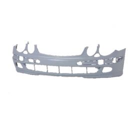 Front Bumper Primed Grey w/ Head Lamp Washers