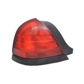Tail Lamp w/o Sport 2 Bulb Red Lens - LH